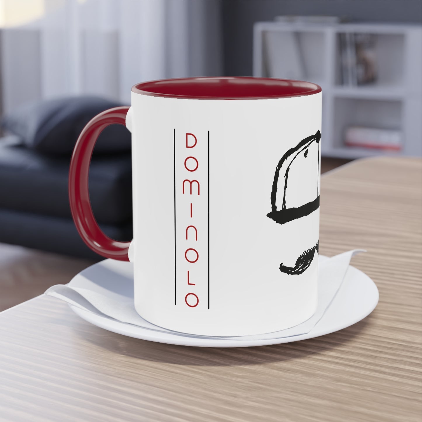 2nd Edition DOMINOLO Two-Tone Coffee Mug, 11oz