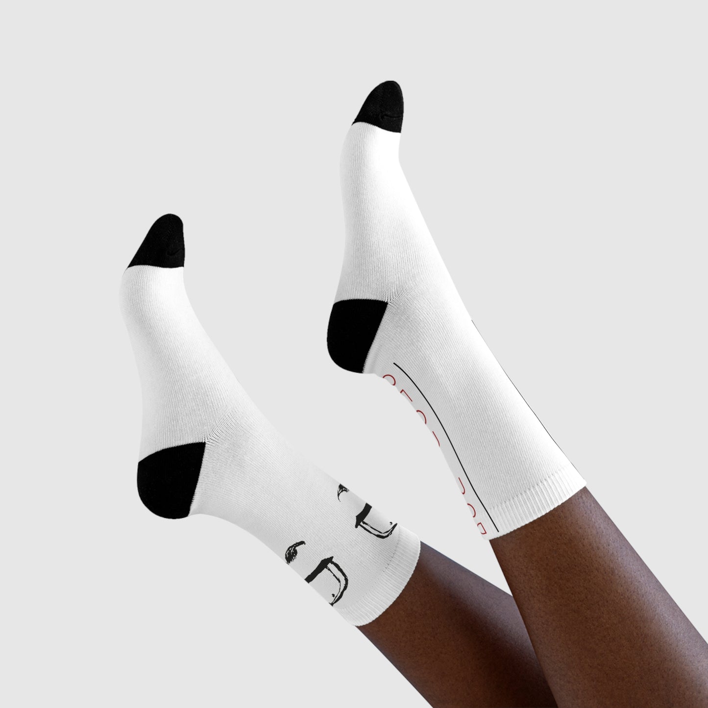 2nd Edition DOMINOLO Sublimation Crew Socks