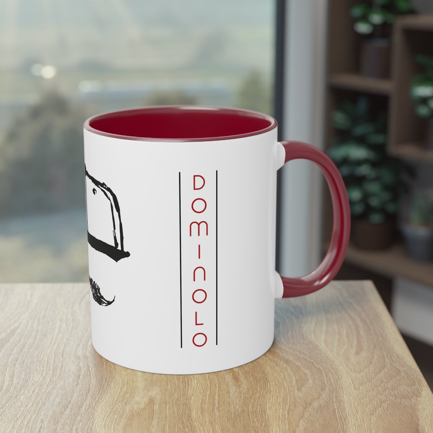 2nd Edition DOMINOLO Two-Tone Coffee Mug, 11oz