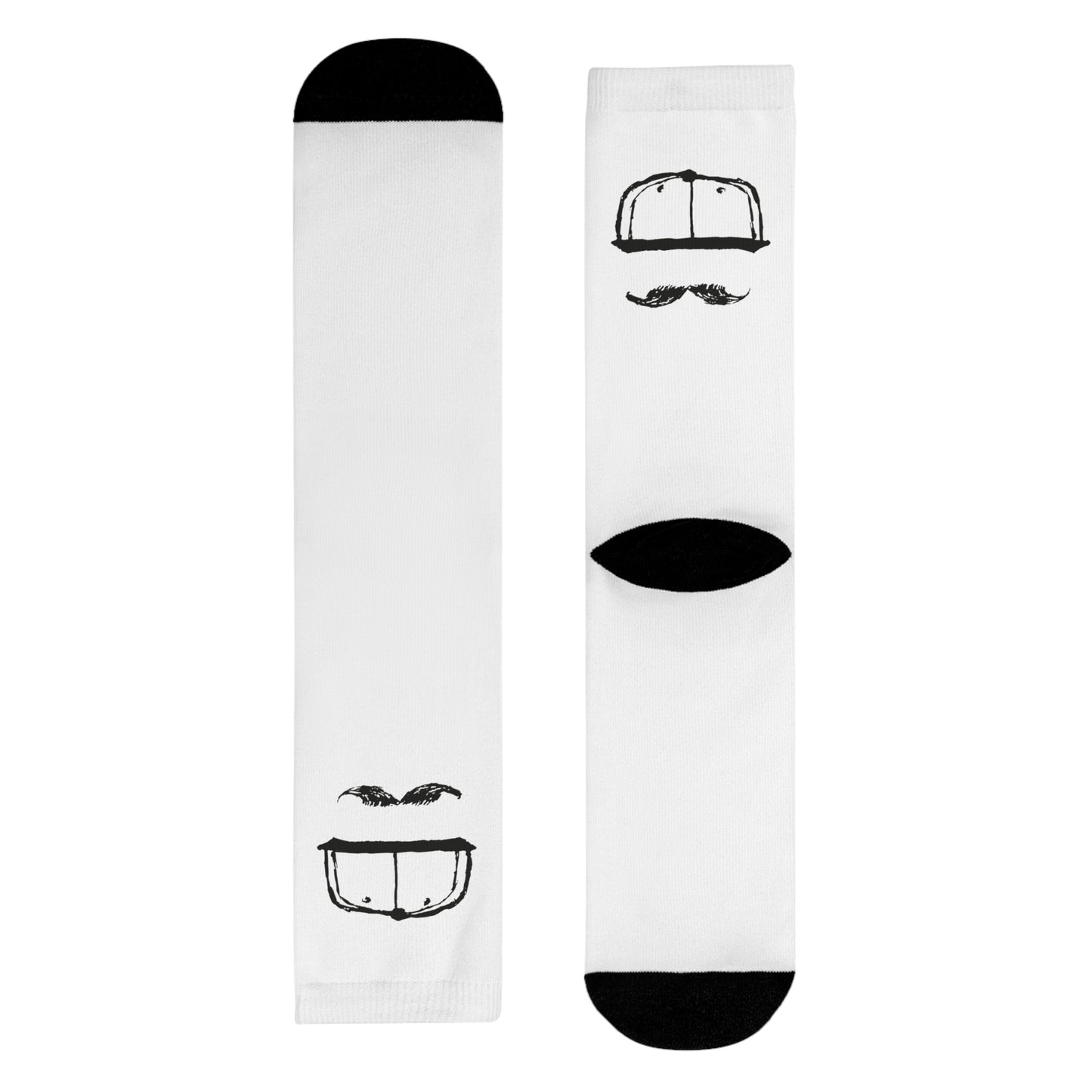 2nd Edition DOMINOLO Sublimation Crew Socks