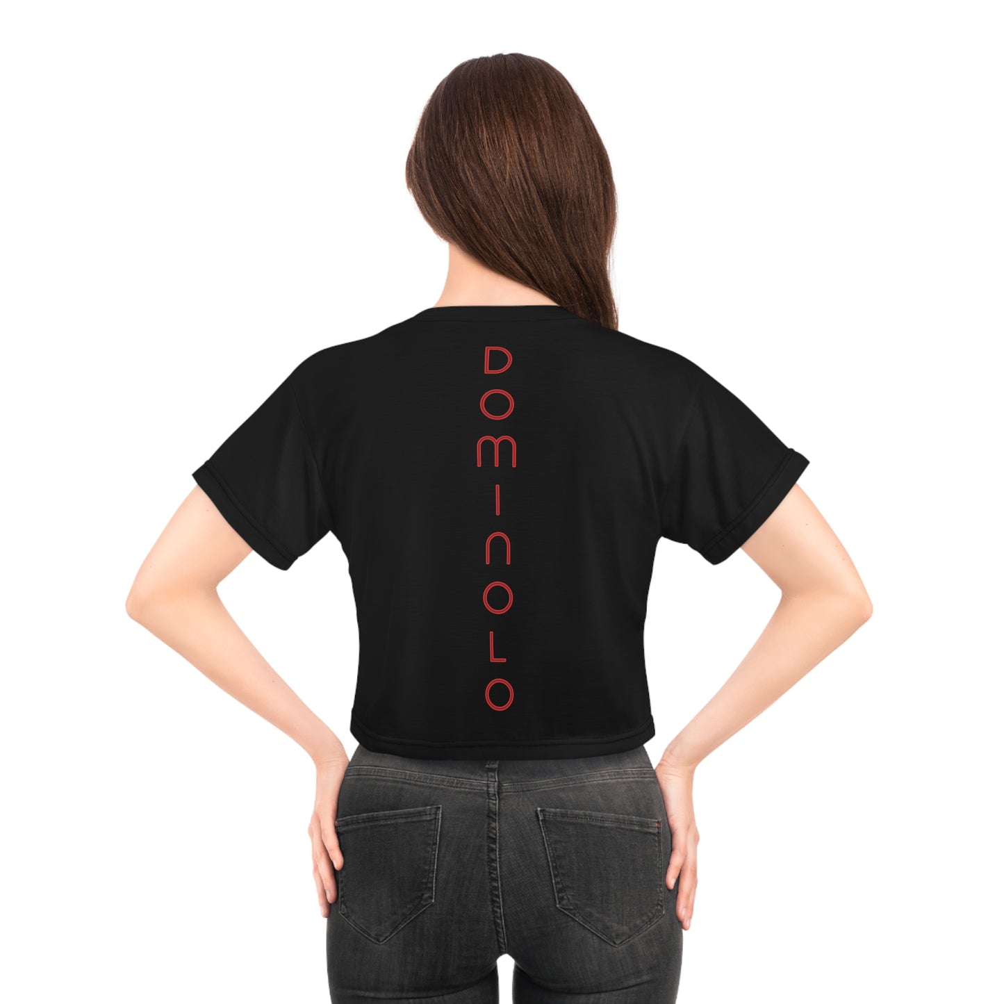 2nd Edition DOMINOLO Womens Crop Tee