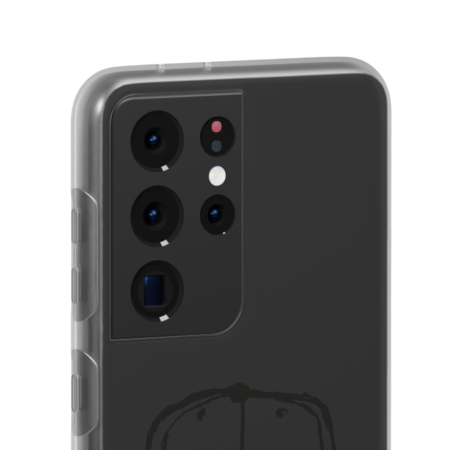 DOMINOLO Mustash Mobile Flexi Case - Big Logo Black