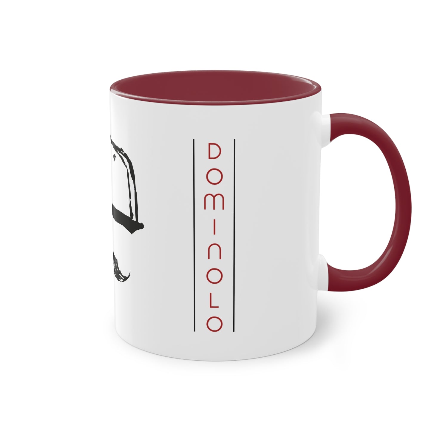 2nd Edition DOMINOLO Two-Tone Coffee Mug, 11oz