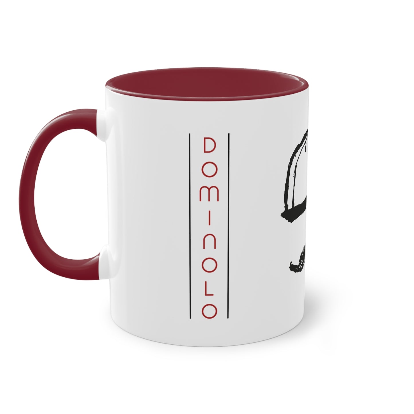 2nd Edition DOMINOLO Two-Tone Coffee Mug, 11oz