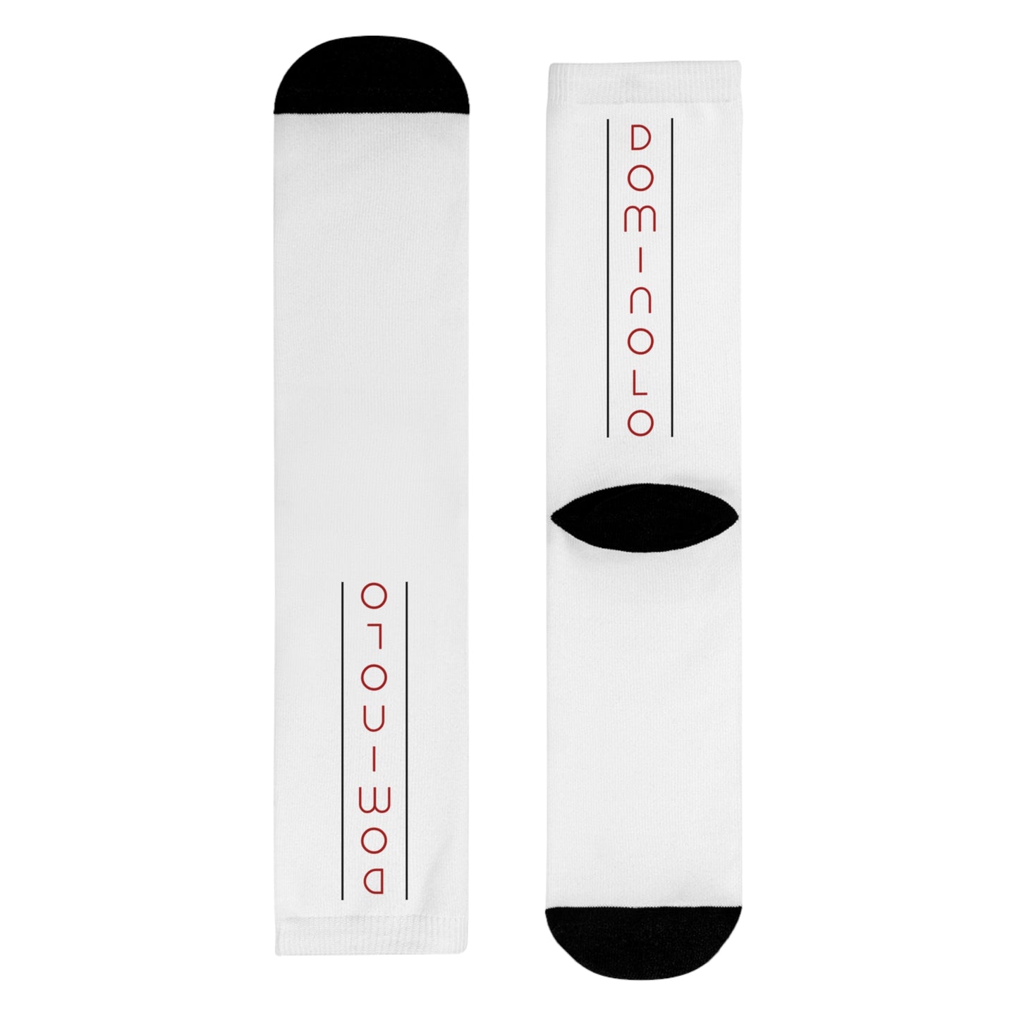 2nd Edition DOMINOLO Sublimation Crew Socks